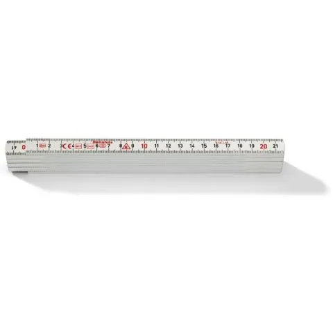 Billigare G 59-2-10 VI Hultafors Måttstock 2 meter Vit